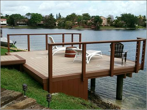 Custom deck by Morrison Contractors