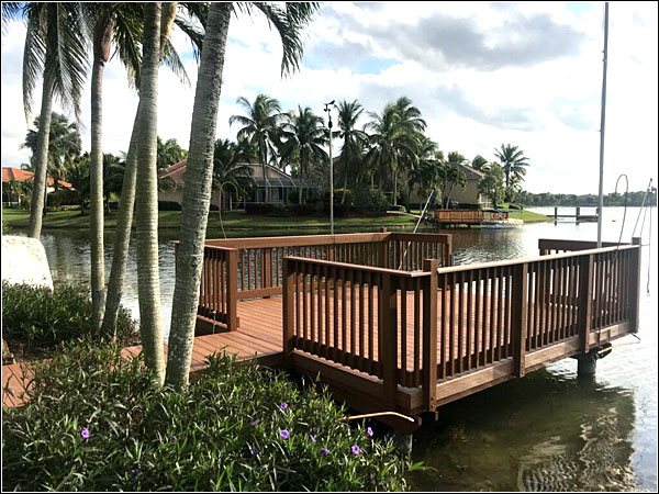 Custom Dock by Morrison Contractors