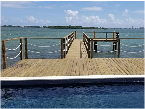 Custom Dock by Morrison Contractors