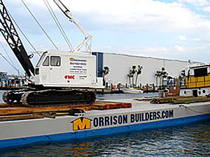 Morrison Barge Crane